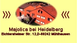 Majolica bei Heidelberg, Tpferei und Keramikmanufaktur in 69242 Mhlhausen Tairnbach, Kachelfen, historische Keramik, Old Henry